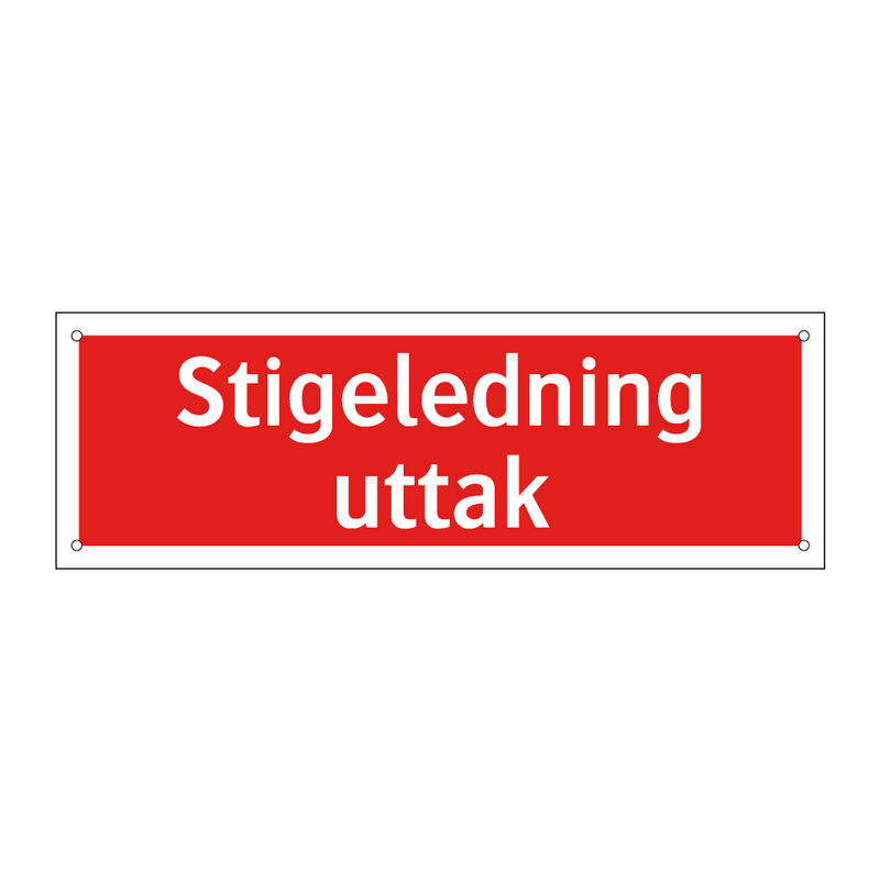 Stigeledning uttak & Stigeledning uttak & Stigeledning uttak & Stigeledning uttak