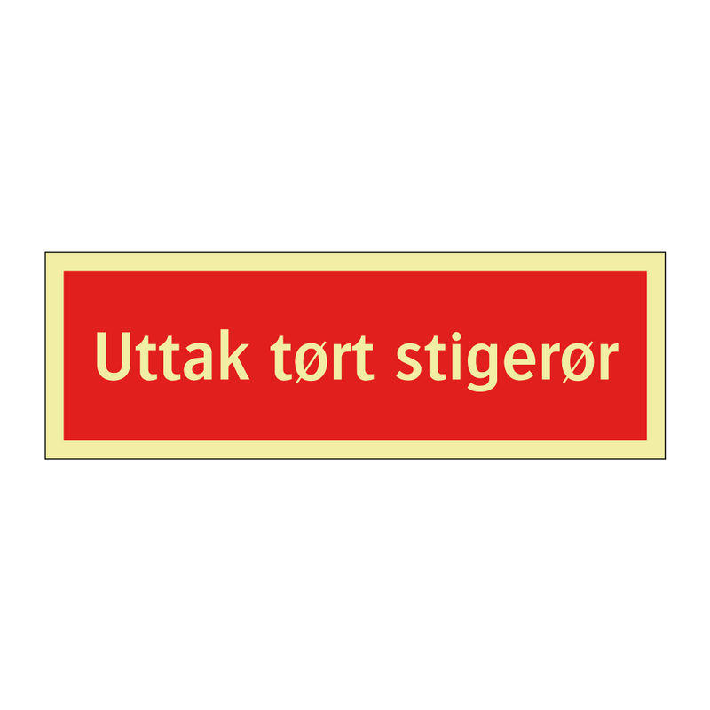 Uttak tort stigerør