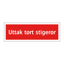 Uttak tort stigerør