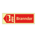 Branndør