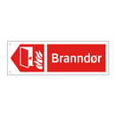 Branndør