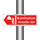 Brannhydrant innenfor dør