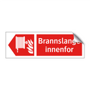 Brannslange innenfor