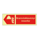 Brannslokkeutstyr innenfor