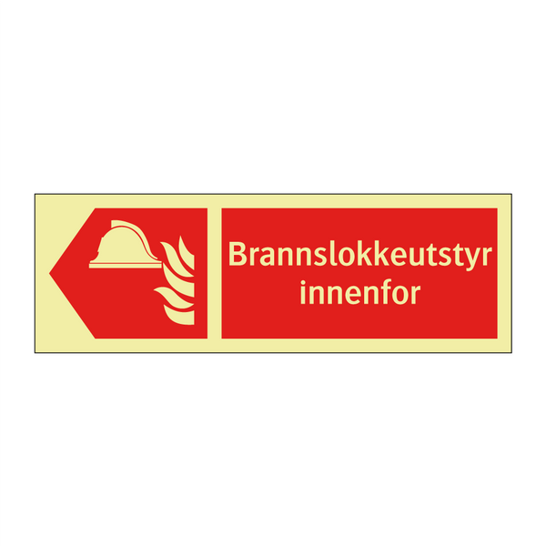 Brannslokkeutstyr innenfor