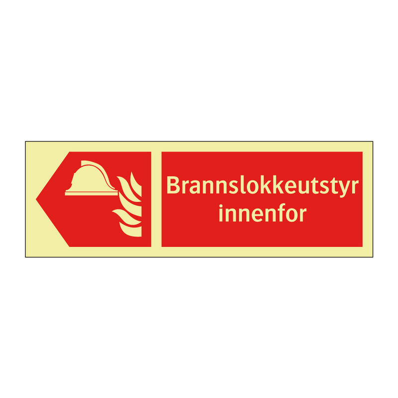 Brannslokkeutstyr innenfor