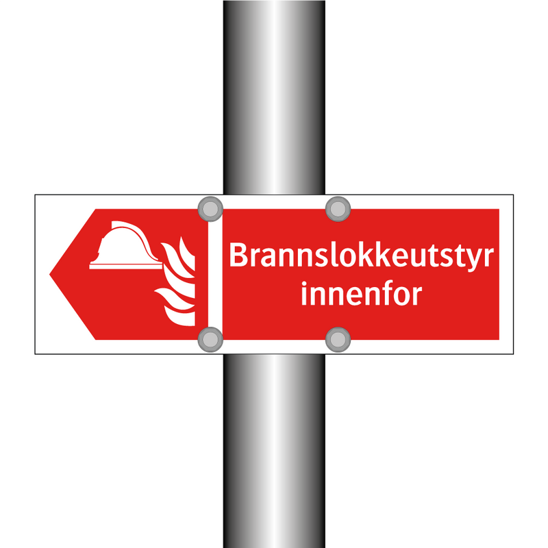 Brannslokkeutstyr innenfor