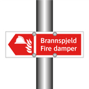 Brannspjeld Fire damper