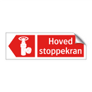 Hoved stoppekran