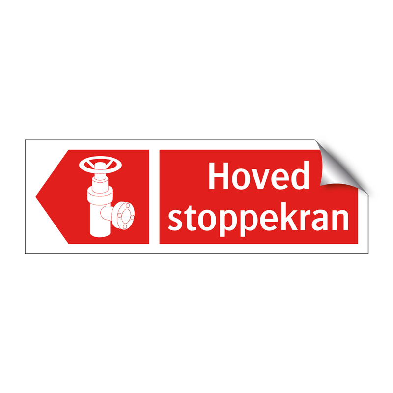 Hoved stoppekran & Hoved stoppekran & Hoved stoppekran & Hoved stoppekran & Hoved stoppekran