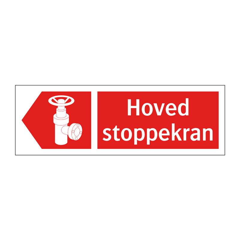 Hoved stoppekran