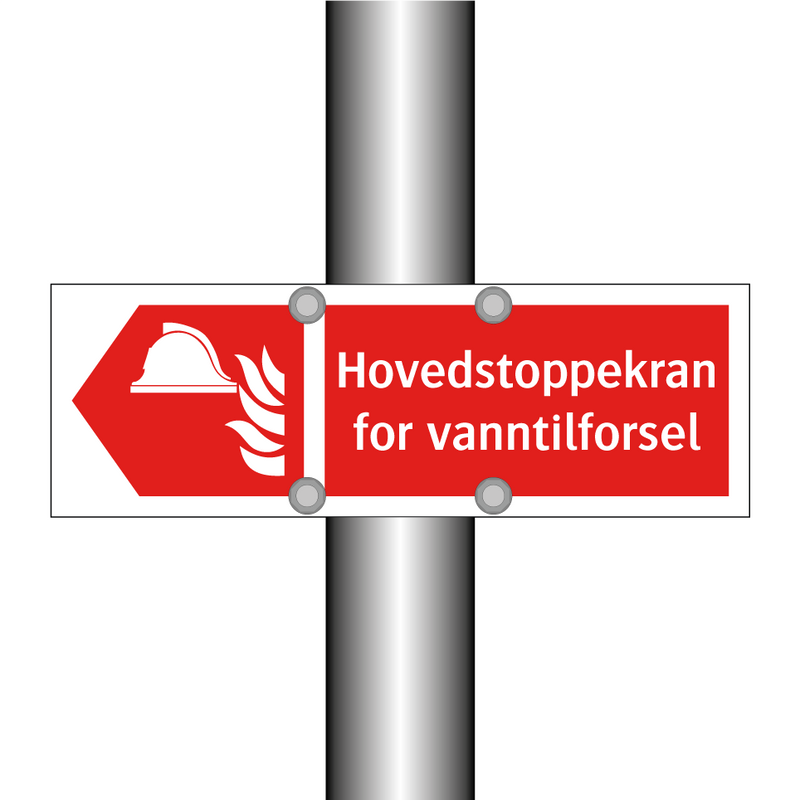 Hovedstoppekran for vanntilforsel & Hovedstoppekran for vanntilforsel