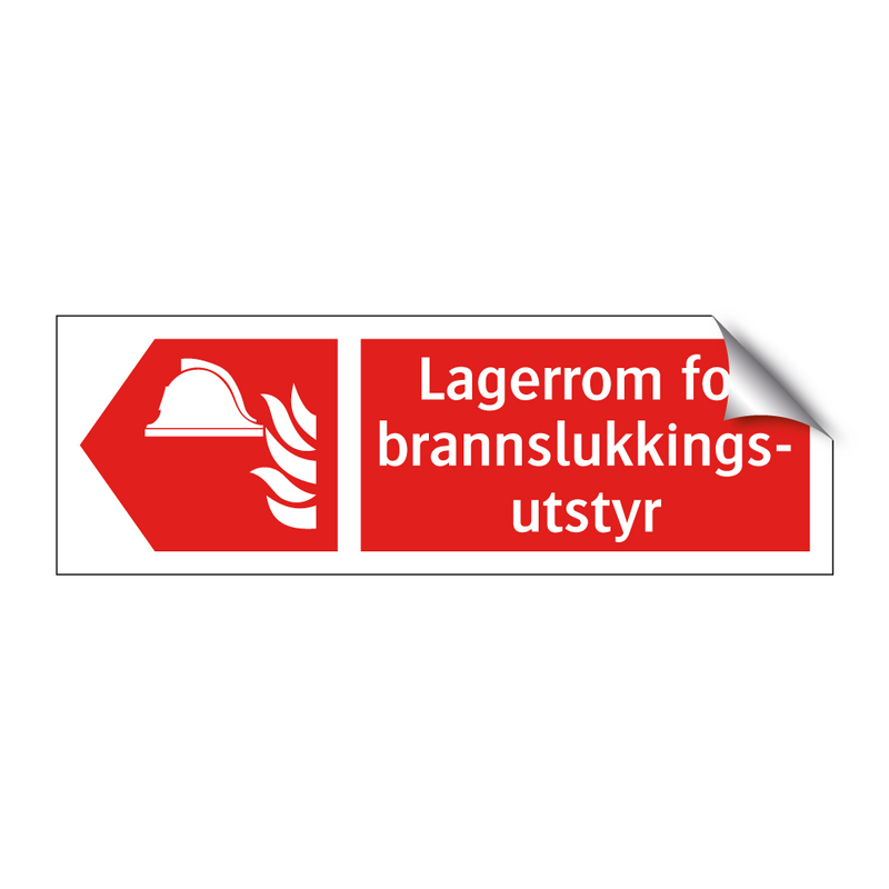 Lagerrom for brannslukkingsutstyr & Lagerrom for brannslukkingsutstyr