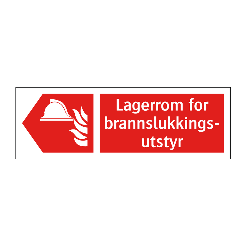 Lagerrom for brannslukkingsutstyr & Lagerrom for brannslukkingsutstyr