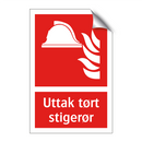 Uttak tort stigerør