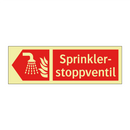 Sprinklerstoppventil