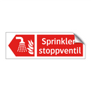 Sprinklerstoppventil