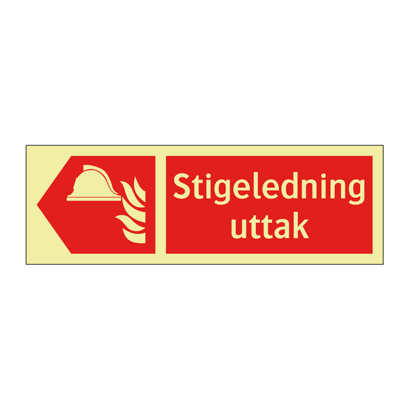 Stigeledning uttak