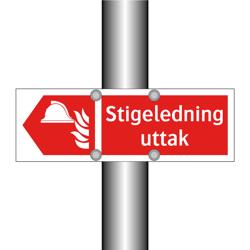 Stigeledning uttak