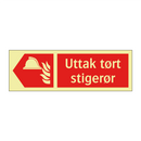 Uttak tort stigerør