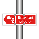 Uttak tort stigerør