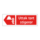 Uttak tort stigerør