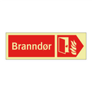 Branndør