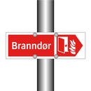 Branndør