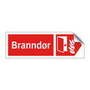 Branndør