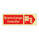 Brannslange innenfor