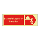 Brannslokkeutstyr innenfor