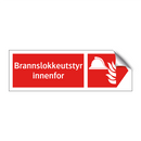 Brannslokkeutstyr innenfor