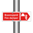 Brannspjeld Fire damper