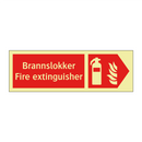Fire extinguisher Brannslokker