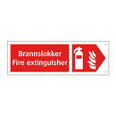 Fire extinguisher Brannslokker