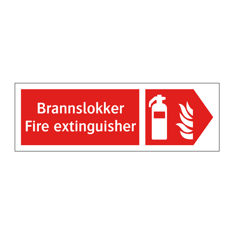 Fire extinguisher Brannslokker
