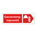 Gassavstengingsventil