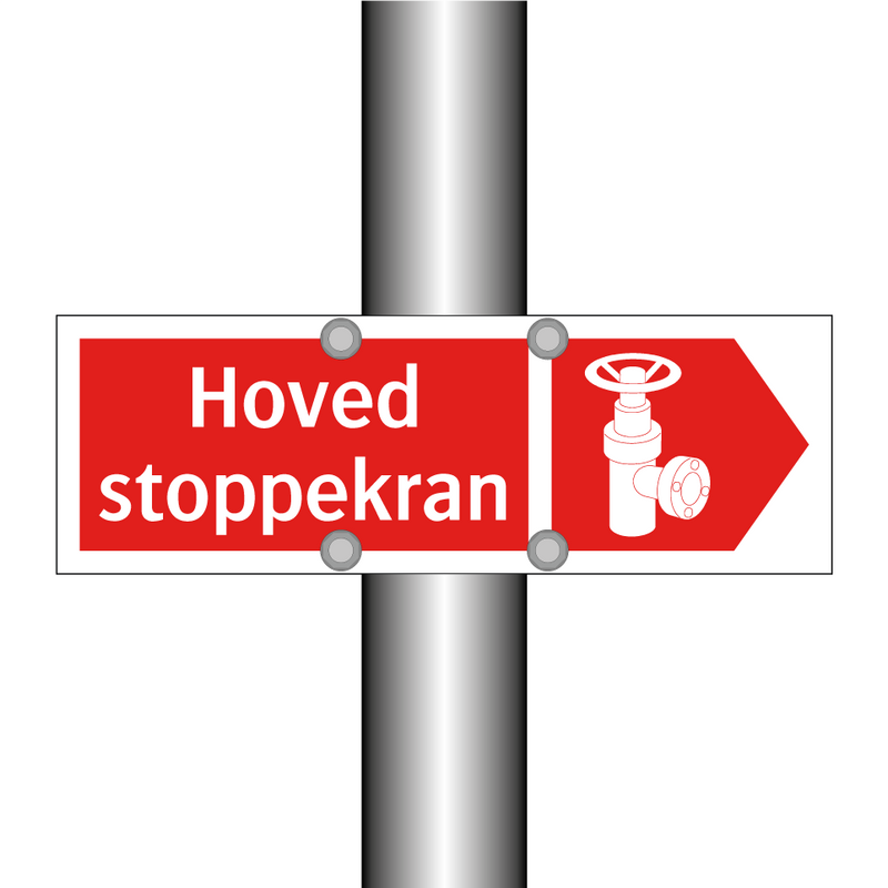 Hoved stoppekran