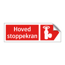 Hoved stoppekran