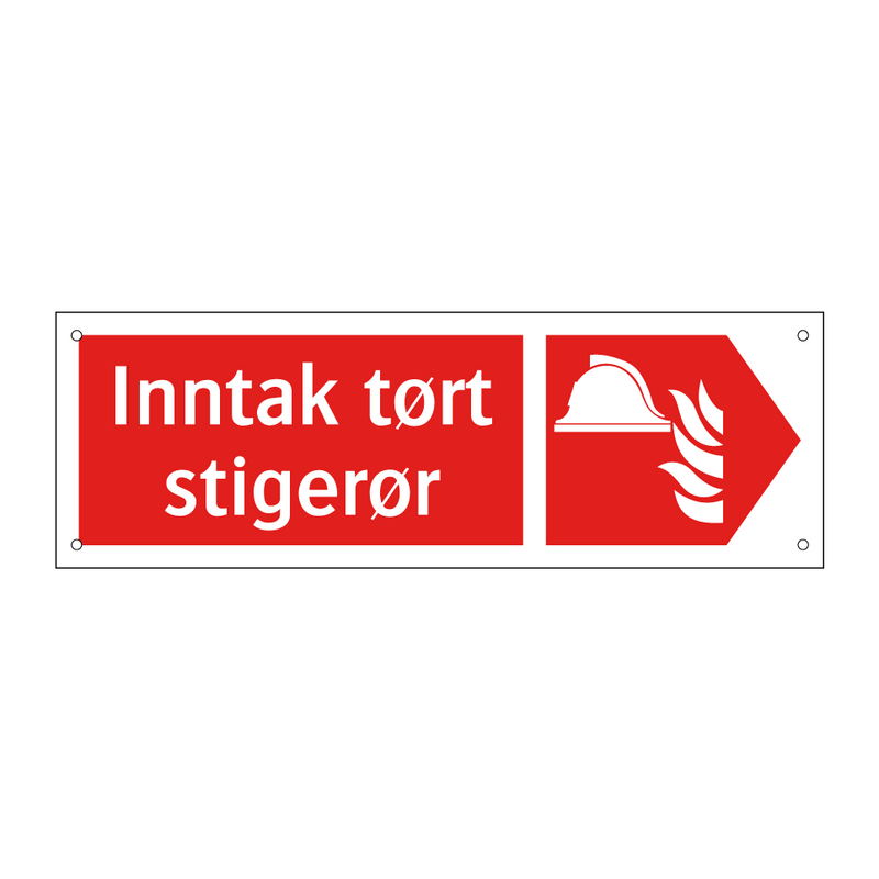 Inntak tørt stigerør