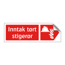 Inntak tørt stigerør