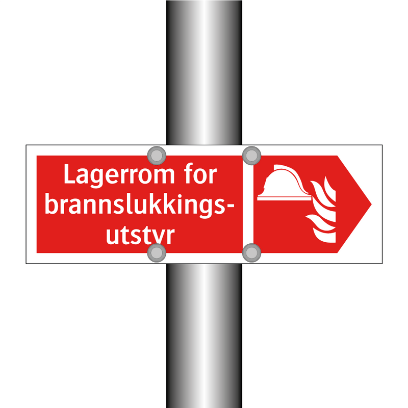 Lagerrom for brannslukkingsutstyr