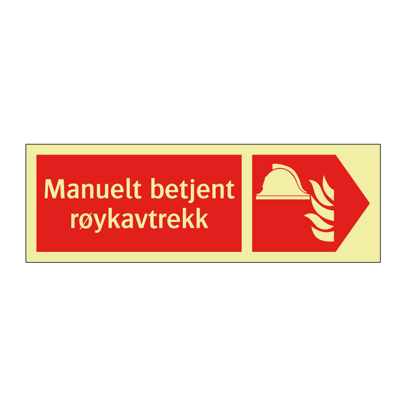 Manuelt betjent røykavtrekk
