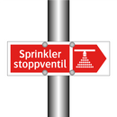 Sprinkler stoppventil