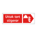 Uttak tort stigerør