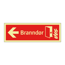 Branndør