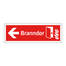 Branndør