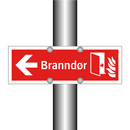 Branndør