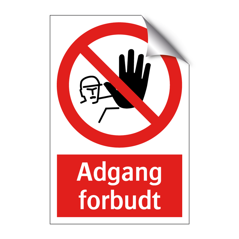 Adgang forbudt