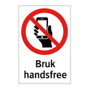 Bruk handsfree